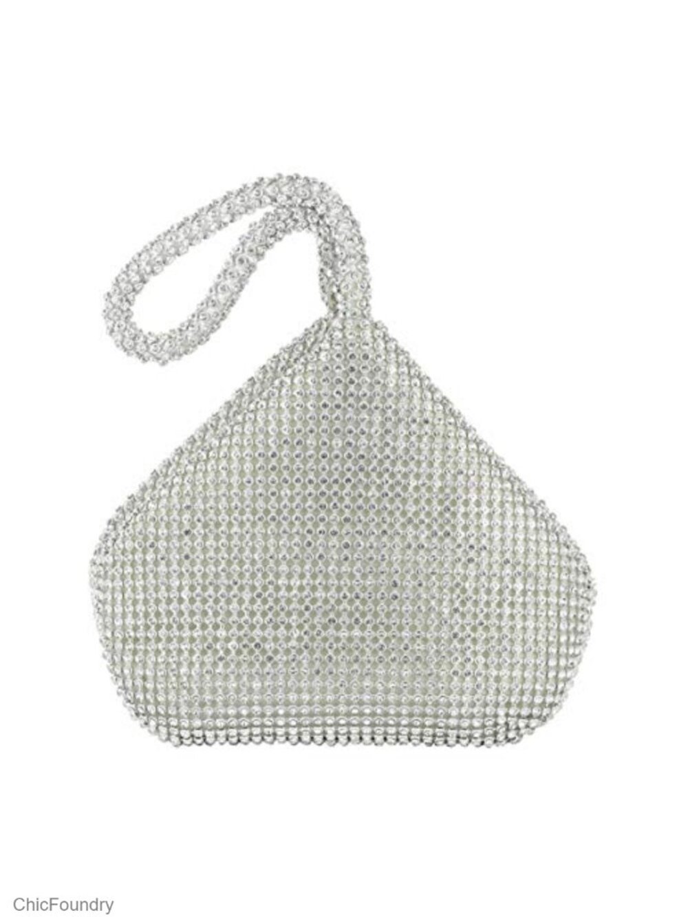 Rhinestone Wrist Purse Sparkly Evening Clutch for Prom Night Out